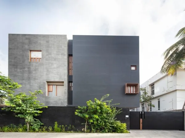 A climate-responsive Bharuch home designed to withstand harsh Gujarat summers