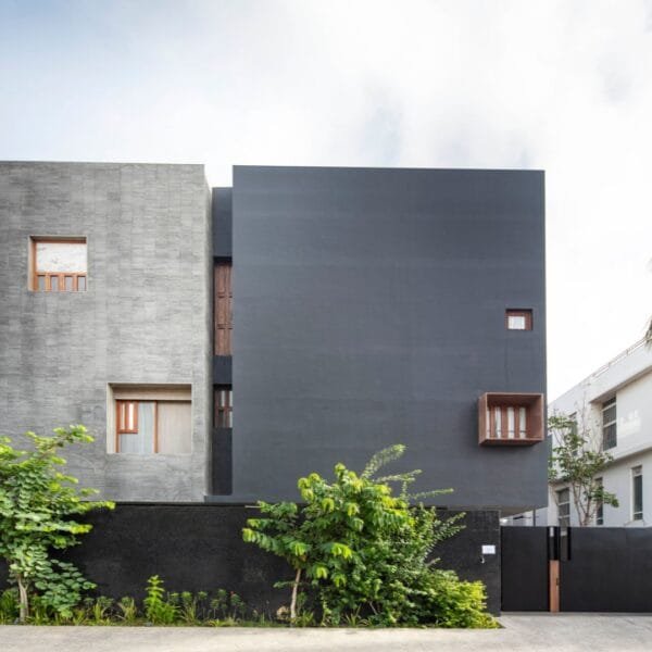 A climate-responsive Bharuch home designed to withstand harsh Gujarat summers
